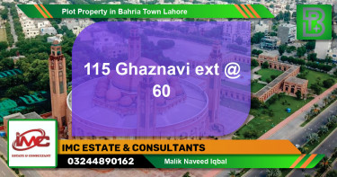 Residential Plot for Sale in Bahria Town, Lahore - (BP-73893)