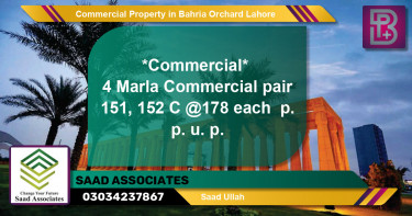 Commercial Property for Sale in Bahria Orchard, Lahore - (BP-73896)