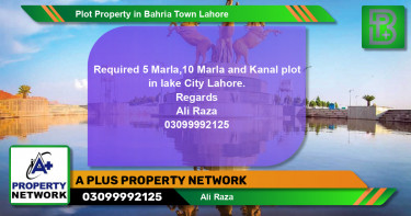Residential Plot for Sale in Bahria Town, Lahore - (BP-73965)