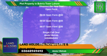 Residential Plot for Sale in Bahria Town, Lahore - (BP-73972)