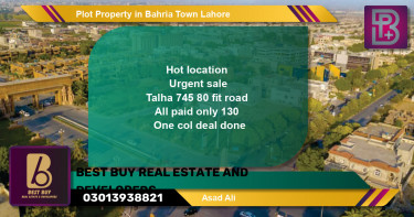 Residential Plot for Sale in Bahria Town, Lahore - (BP-73991)
