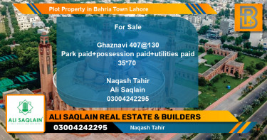 Residential Plot for Sale in Bahria Town, Lahore - (BP-73999)