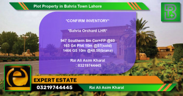 Residential Plot for Sale in Bahria Town, Lahore - (BP-74001)