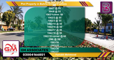 Residential Plot for Sale in Bahria Orchard, Lahore - (BP-74018)