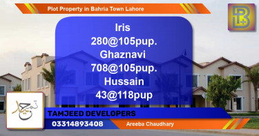 Residential Plot for Sale in Bahria Town, Lahore - (BP-74041)