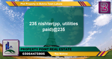 Residential Plot for Sale in Bahria Town, Lahore - (BP-74209)