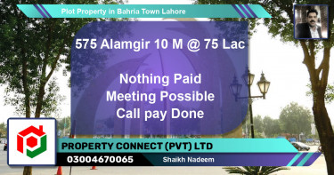 Residential Plot for Sale in Bahria Town, Lahore - (BP-74218)