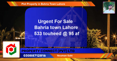 Residential Plot for Sale in Bahria Town, Lahore - (BP-74223)