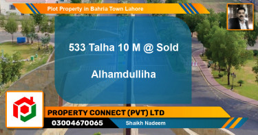 Residential Plot for Sale in Bahria Town, Lahore - (BP-74263)