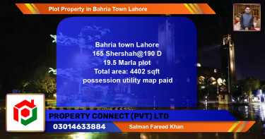 Residential Plot for Sale in Bahria Town, Lahore - (BP-74271)