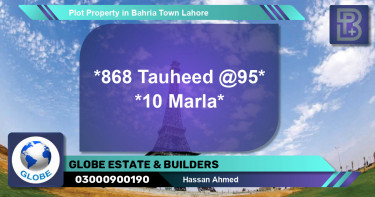 Residential Plot for Sale in Bahria Town, Lahore - (BP-74273)