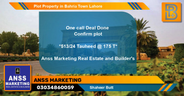 Residential Plot for Sale in Bahria Town, Lahore - (BP-74278)