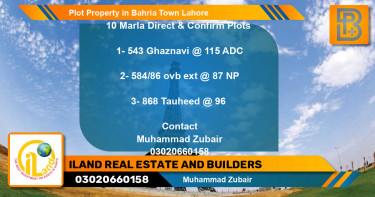 Residential Plot for Sale in Bahria Town, Lahore - (BP-74291)