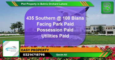 Residential Plot for Sale in Bahria Orchard, Lahore - (BP-74375)