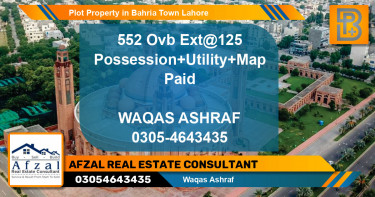 Residential Plot for Sale in Bahria Town, Lahore - (BP-74420)