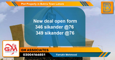 Residential Plot for Sale in Bahria Town, Lahore - (BP-74428)