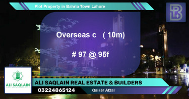 Residential Plot for Sale in Bahria Town, Lahore - (BP-74439)