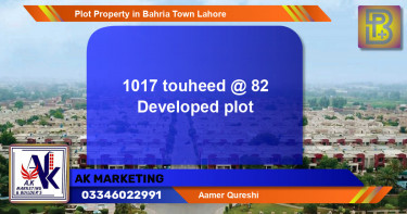 Residential Plot for Sale in Bahria Town, Lahore - (BP-74447)