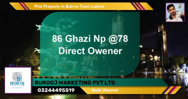 Residential Plot for Sale in Bahria Town, Lahore - (BP-74460)