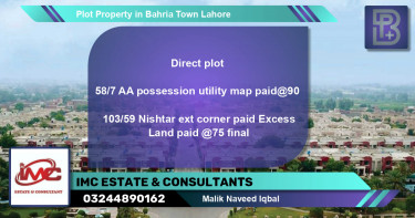 Residential Plot for Sale in Bahria Town, Lahore - (BP-74473)
