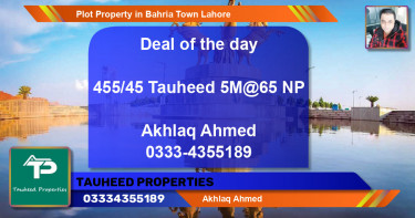 Residential Plot for Sale in Bahria Town, Lahore - (BP-74804)