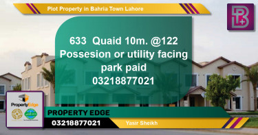 Residential Plot for Sale in Bahria Town, Lahore - (BP-74838)