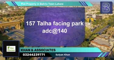 Residential Plot for Sale in Bahria Town, Lahore - (BP-74868)