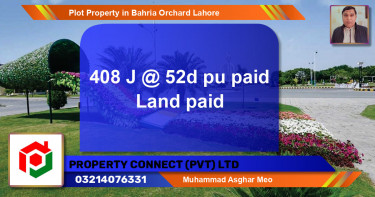 Residential Plot for Sale in Bahria Orchard, Lahore - (BP-74878)