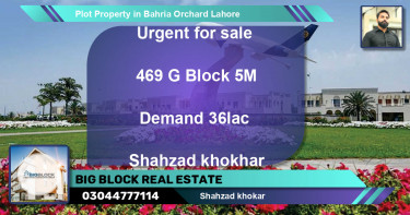 Residential Plot for Sale in Bahria Orchard, Lahore - (BP-74892)