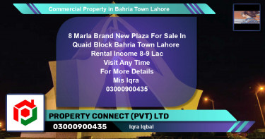 Commercial Property for Rent in Bahria Town, Lahore - (BP-74903)