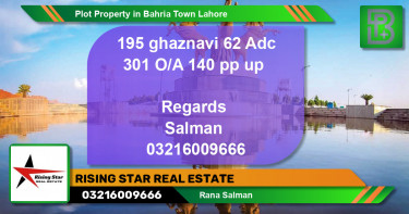 Residential Plot for Sale in Bahria Town, Lahore - (BP-74908)