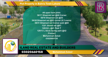 Residential Plot for Sale in Bahria Town, Lahore - (BP-74929)