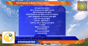 Residential Plot for Sale in Bahria Town, Lahore - (BP-74948)