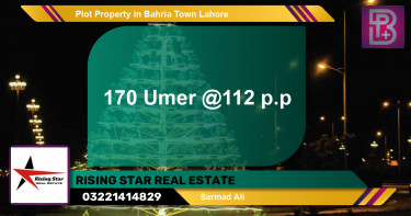 Residential Plot for Sale in Bahria Town, Lahore - (BP-75045)