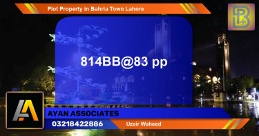 Residential Plot for Sale in Bahria Town, Lahore - (BP-75141)