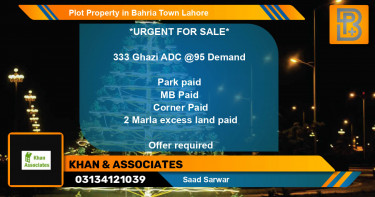 Residential Plot for Sale in Bahria Town, Lahore - (BP-75171)
