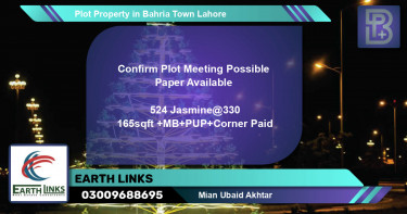 Residential Plot for Sale in Bahria Town, Lahore - (BP-75182)