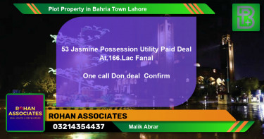 Residential Plot for Sale in Bahria Town, Lahore - (BP-75200)