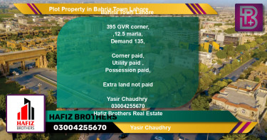 Residential Plot for Sale in Bahria Town, Lahore - (BP-75241)