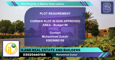 Residential Plot for Sale in Bahria Town, Lahore - (BP-75245)