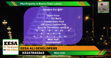 Residential Plot for Sale in Bahria Town, Lahore - (BP-75338)