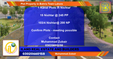 Residential Plot for Sale in Bahria Town, Lahore - (BP-75361)