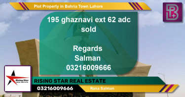 Residential Plot for Sale in Bahria Town, Lahore - (BP-75446)