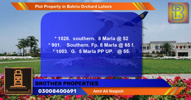 Residential Plot for Sale in Bahria Orchard, Lahore - (BP-75510)