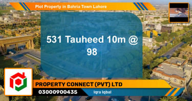 Residential Plot for Sale in Bahria Town, Lahore - (BP-75546)