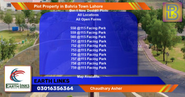 Residential Plot for Sale in Bahria Town, Lahore - (BP-75553)