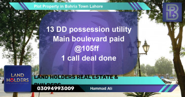 Residential Plot for Sale in Bahria Town, Lahore - (BP-75591)