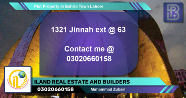 Residential Plot for Sale in Bahria Town, Lahore - (BP-75751)