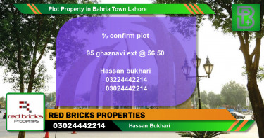 Residential Plot for Sale in Bahria Town, Lahore - (BP-75772)