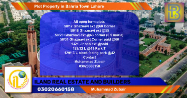Residential Plot for Sale in Bahria Town, Lahore - (BP-75830)